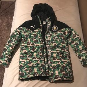 bape winter coat